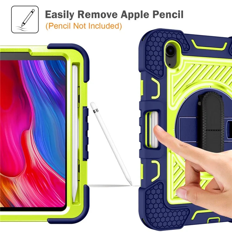Hand Strap Kickstand for iPad mini (2021) Tablet Case with Shoulder Strap