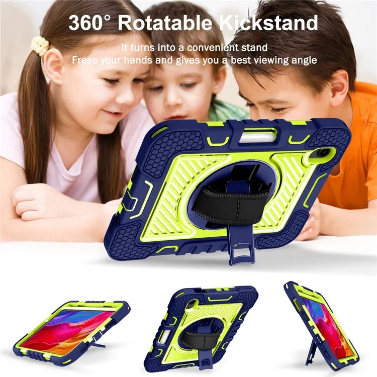 Hand Strap Kickstand for iPad mini (2021) Tablet Case with Shoulder Strap