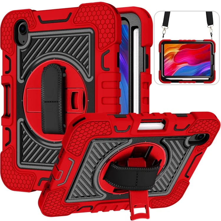 Hand Strap Kickstand for iPad mini (2021) Tablet Case with Shoulder Strap