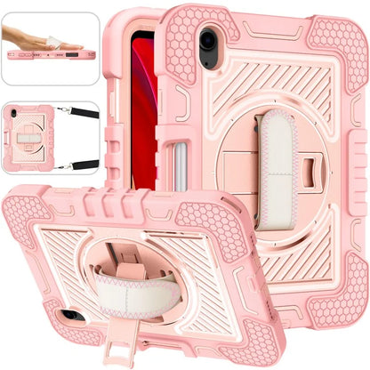 Hand Strap Kickstand for iPad mini (2021) Tablet Case with Shoulder Strap