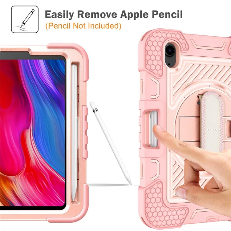 Hand Strap Kickstand for iPad mini (2021) Tablet Case with Shoulder Strap
