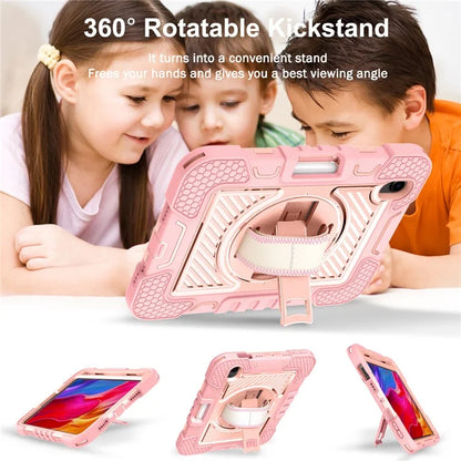 Hand Strap Kickstand for iPad mini (2021) Tablet Case with Shoulder Strap