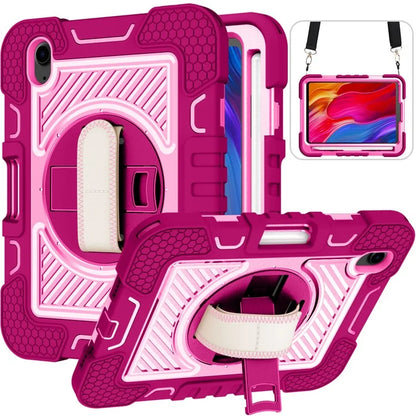 Hand Strap Kickstand for iPad mini (2021) Tablet Case with Shoulder Strap