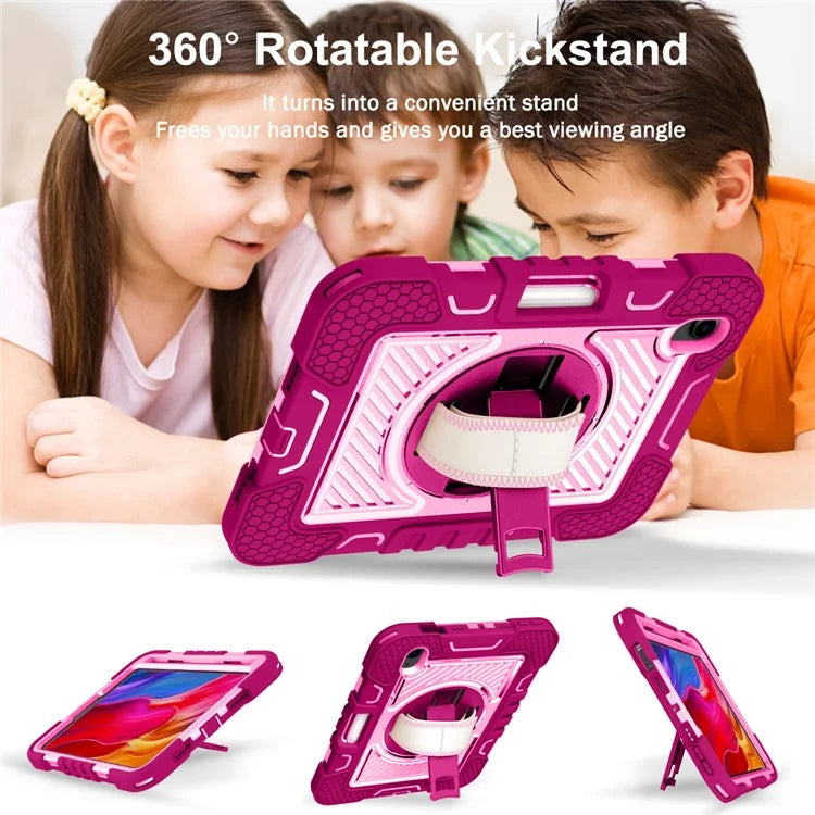 Hand Strap Kickstand for iPad mini (2021) Tablet Case with Shoulder Strap