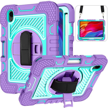 Hand Strap Kickstand for iPad mini (2021) Tablet Case with Shoulder Strap