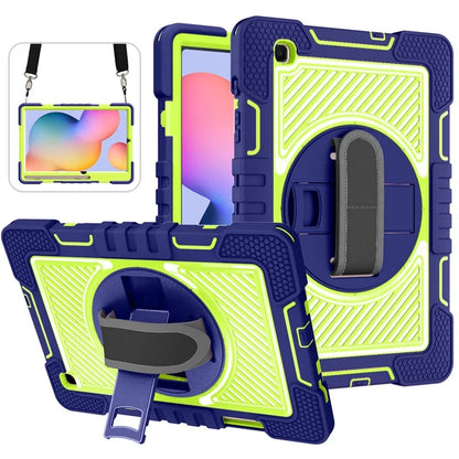 For Samsung Galaxy Tab S6 Lite (2024) / S6 Lite (2022) / S6 Lite (2020) Kickstand Tablet Case with Shoulder Strap