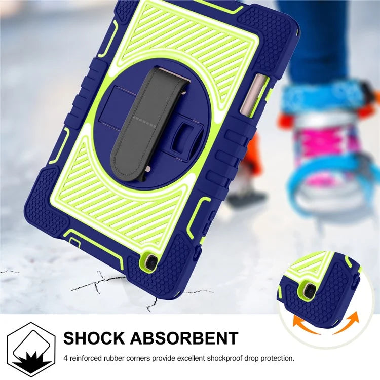 For Samsung Galaxy Tab S6 Lite (2024) / S6 Lite (2022) / S6 Lite (2020) Kickstand Tablet Case with Shoulder Strap
