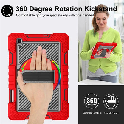 For Samsung Galaxy Tab S6 Lite (2024) / S6 Lite (2022) / S6 Lite (2020) Kickstand Tablet Case with Shoulder Strap