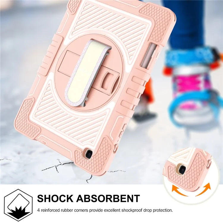 For Samsung Galaxy Tab S6 Lite (2024) / S6 Lite (2022) / S6 Lite (2020) Kickstand Tablet Case with Shoulder Strap