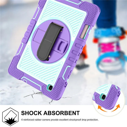 For Samsung Galaxy Tab S6 Lite (2024) / S6 Lite (2022) / S6 Lite (2020) Kickstand Tablet Case with Shoulder Strap