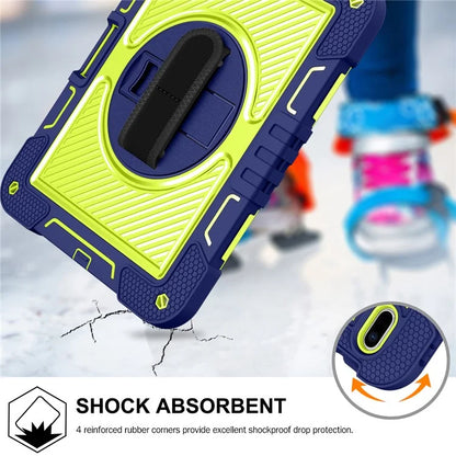 For iPad 10.2 (2021) / (2020) / (2019) Kickstand Case Tablet Cover with Shoulder Strap