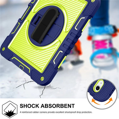 For iPad 10.9 (2022) Case Kickstand Anti-drop Tablet Cover with Shoulder Strap