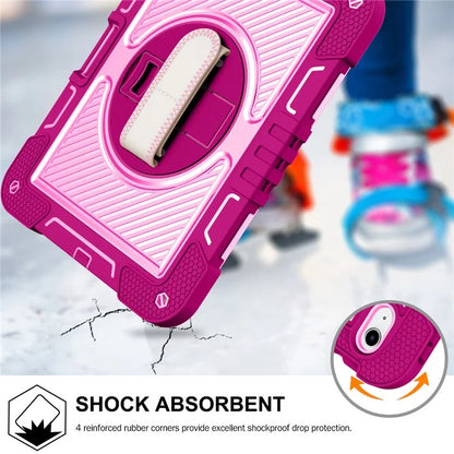 For iPad 10.9 (2022) Case Kickstand Anti-drop Tablet Cover with Shoulder Strap