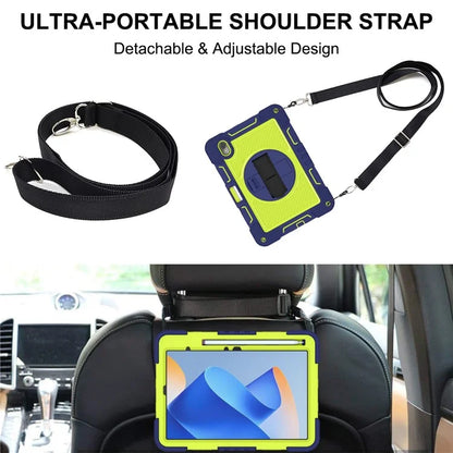 For Huawei MatePad 11 (2023) Tablet Case Shockproof Cover with Kickstand Shoulder Strap