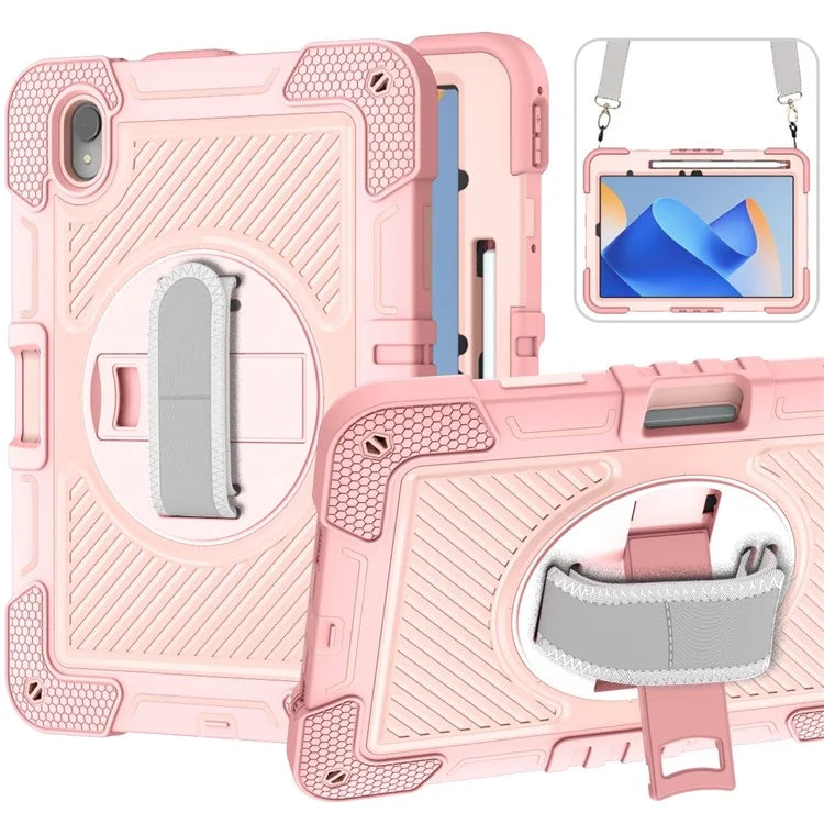For Huawei MatePad 11 (2023) Tablet Case Shockproof Cover with Kickstand Shoulder Strap