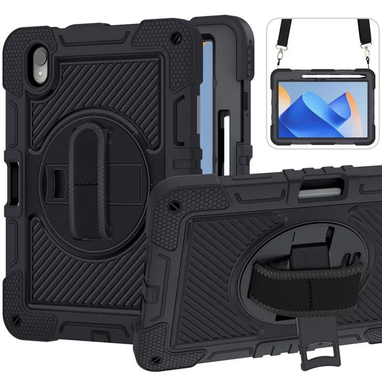 For Huawei MatePad 11 (2023) Tablet Case Shockproof Cover with Kickstand Shoulder Strap