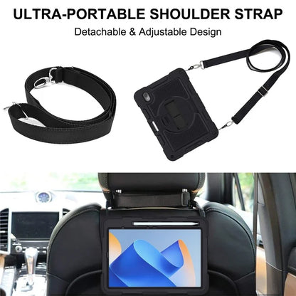 For Huawei MatePad 11 (2023) Tablet Case Shockproof Cover with Kickstand Shoulder Strap