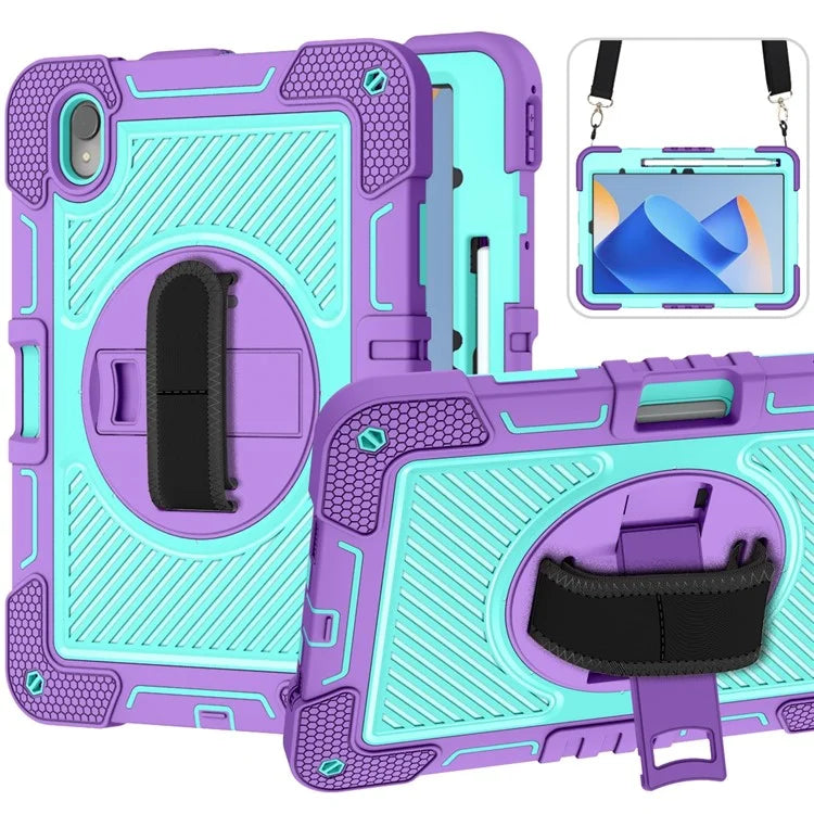 For Huawei MatePad 11 (2023) Tablet Case Shockproof Cover with Kickstand Shoulder Strap
