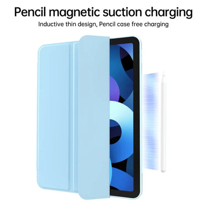 For iPad 10.9 (2022) Tri-fold Stand Tablet Case Leather+TPU Cover