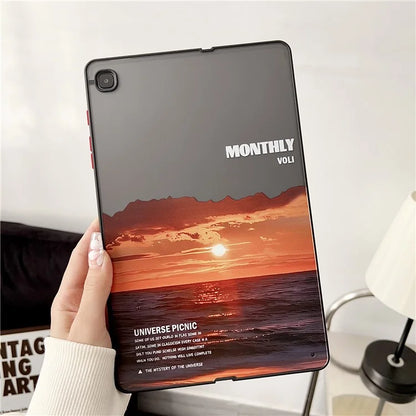 For Samsung Galaxy Tab S6 Lite (2024) / S6 Lite (2022) / S6 Lite (2020) P610 P615 Case Pattern Printed Tablet Cover