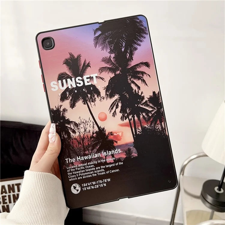 For Samsung Galaxy Tab S6 Lite (2024) / S6 Lite (2022) / S6 Lite (2020) P610 P615 Case Pattern Printed Tablet Cover
