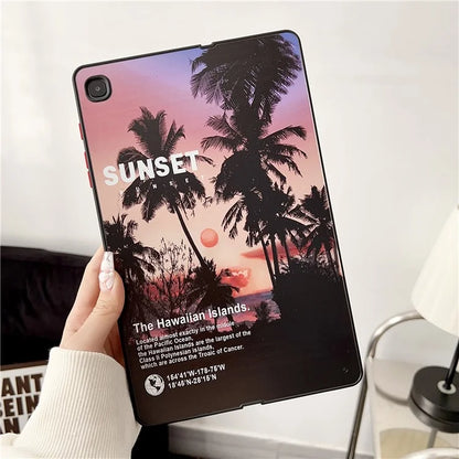 For Samsung Galaxy Tab S6 Lite (2024) / S6 Lite (2022) / S6 Lite (2020) P610 P615 Case Pattern Printed Tablet Cover