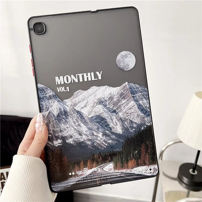 For Samsung Galaxy Tab S6 Lite (2024) / S6 Lite (2022) / S6 Lite (2020) P610 P615 Case Pattern Printed Tablet Cover