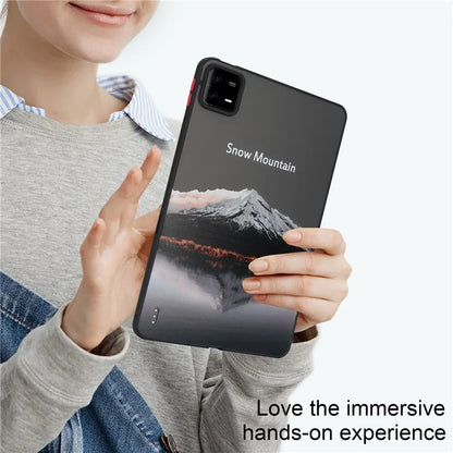 For Xiaomi Pad 6 / Pad 6 Pro Shockproof Tablet Case Landscape Series Pattern Cover