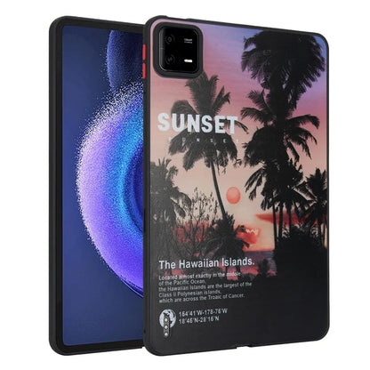 For Xiaomi Pad 6 / Pad 6 Pro Shockproof Tablet Case Landscape Series Pattern Cover