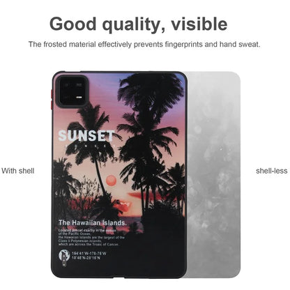 For Xiaomi Pad 6 / Pad 6 Pro Shockproof Tablet Case Landscape Series Pattern Cover