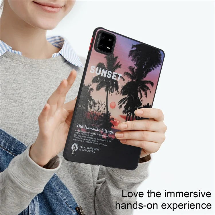 For Xiaomi Pad 6 / Pad 6 Pro Shockproof Tablet Case Landscape Series Pattern Cover