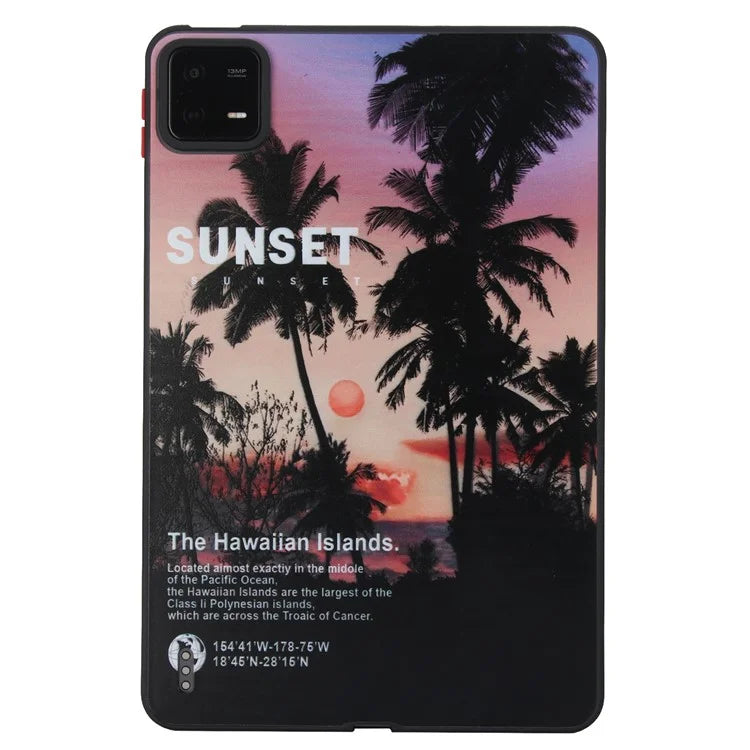 For Xiaomi Pad 6 / Pad 6 Pro Shockproof Tablet Case Landscape Series Pattern Cover