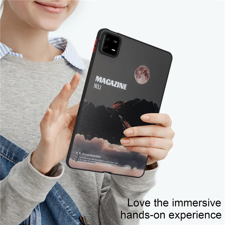 For Xiaomi Pad 6 / Pad 6 Pro Shockproof Tablet Case Landscape Series Pattern Cover