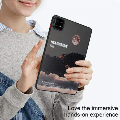 For Xiaomi Pad 6 / Pad 6 Pro Shockproof Tablet Case Landscape Series Pattern Cover