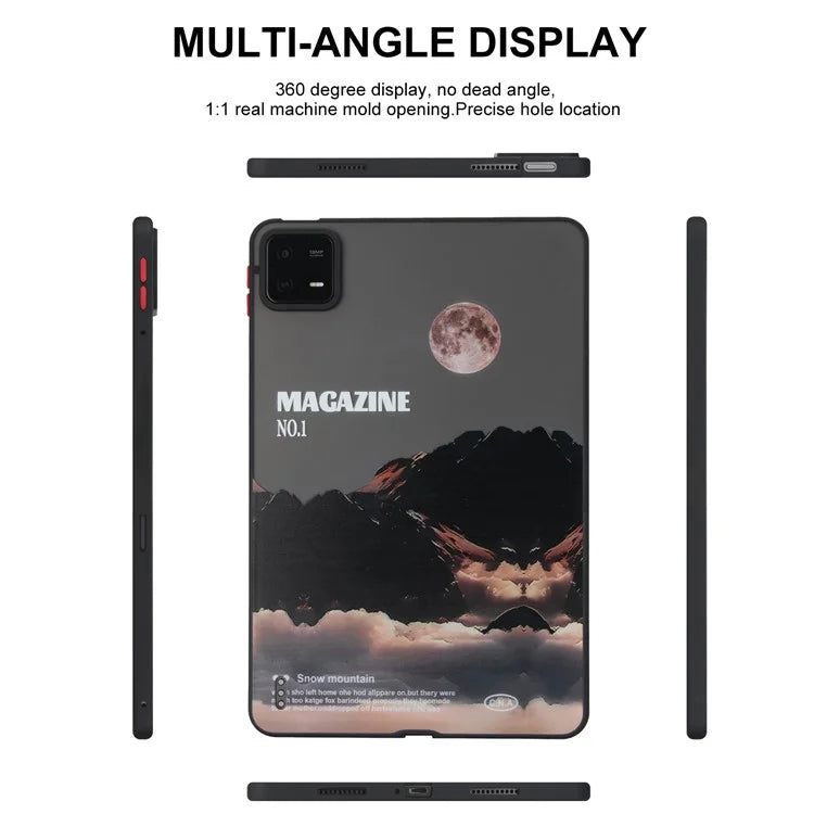 For Xiaomi Pad 6 / Pad 6 Pro Shockproof Tablet Case Landscape Series Pattern Cover