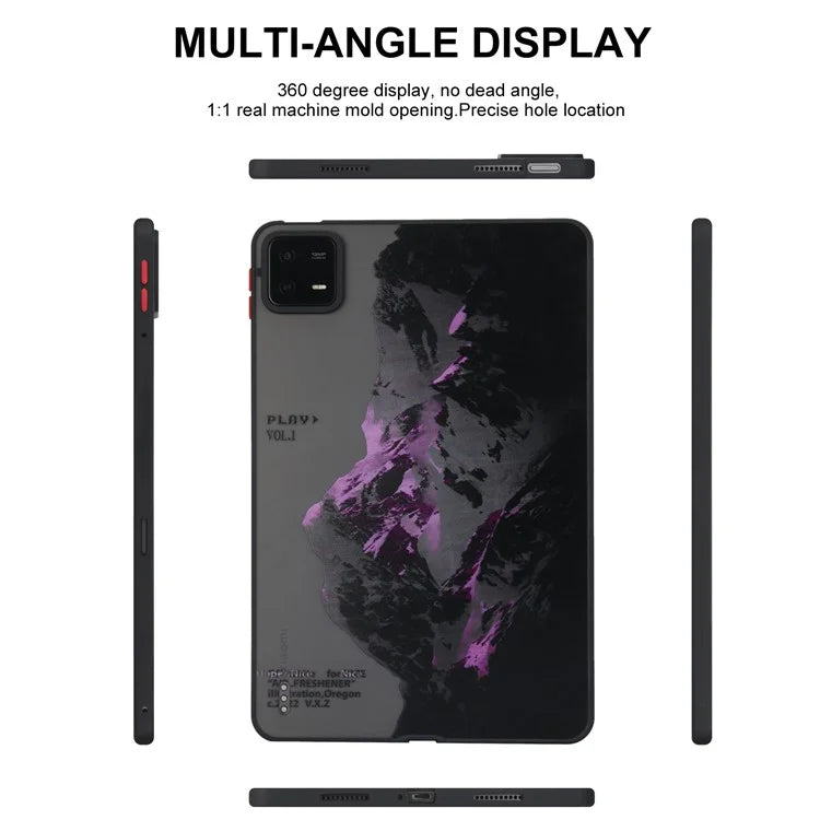 For Xiaomi Pad 6 / Pad 6 Pro Shockproof Tablet Case Landscape Series Pattern Cover