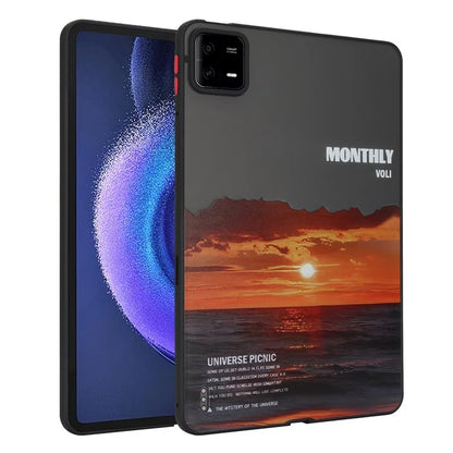For Xiaomi Pad 6 / Pad 6 Pro Shockproof Tablet Case Landscape Series Pattern Cover