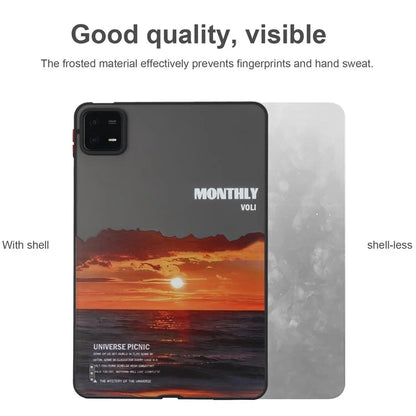 For Xiaomi Pad 6 / Pad 6 Pro Shockproof Tablet Case Landscape Series Pattern Cover