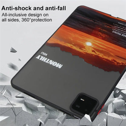 For Xiaomi Pad 6 / Pad 6 Pro Shockproof Tablet Case Landscape Series Pattern Cover