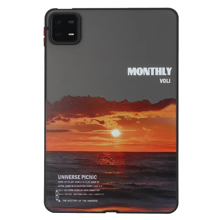 For Xiaomi Pad 6 / Pad 6 Pro Shockproof Tablet Case Landscape Series Pattern Cover