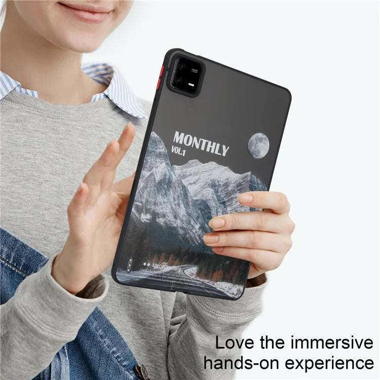 For Xiaomi Pad 6 / Pad 6 Pro Shockproof Tablet Case Landscape Series Pattern Cover