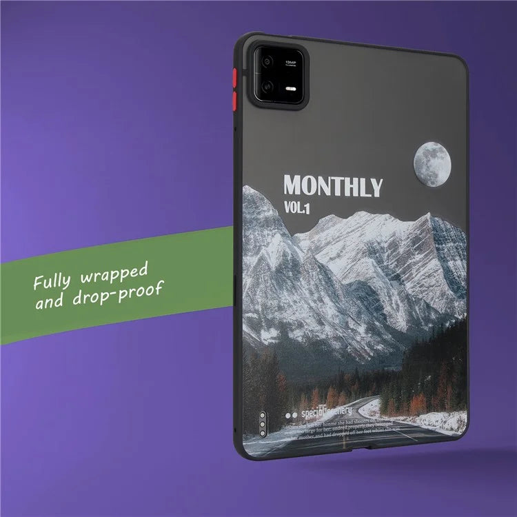 For Xiaomi Pad 6 / Pad 6 Pro Shockproof Tablet Case Landscape Series Pattern Cover