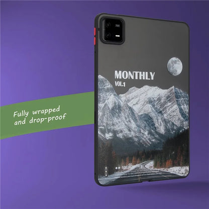 For Xiaomi Pad 6 / Pad 6 Pro Shockproof Tablet Case Landscape Series Pattern Cover