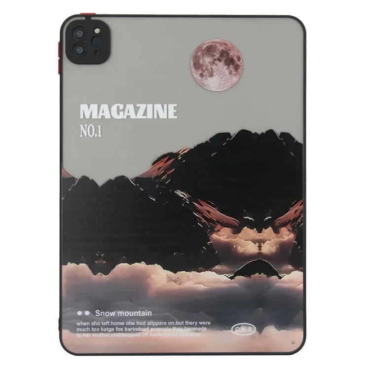 For iPad Pro 11 (2020) / (2021) / (2022) Tablet Case PC+TPU Pattern Slim Cover