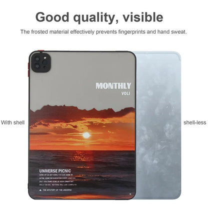 For iPad Pro 11 (2020) / (2021) / (2022) Tablet Case PC+TPU Pattern Slim Cover