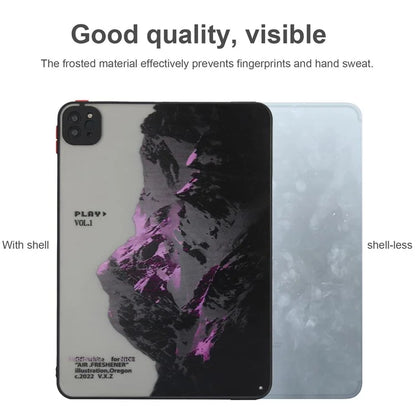 For iPad Pro 11 (2020) / (2021) / (2022) Tablet Case PC+TPU Pattern Slim Cover