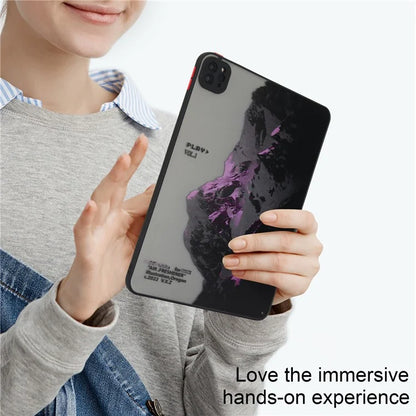 For iPad Pro 11 (2020) / (2021) / (2022) Tablet Case PC+TPU Pattern Slim Cover