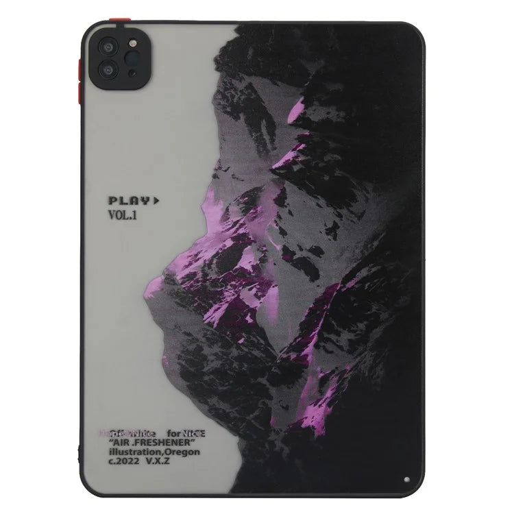 For iPad Pro 11 (2020) / (2021) / (2022) Tablet Case PC+TPU Pattern Slim Cover
