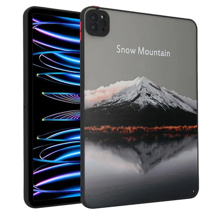 For iPad Pro 11 (2020) / (2021) / (2022) Tablet Case PC+TPU Pattern Slim Cover