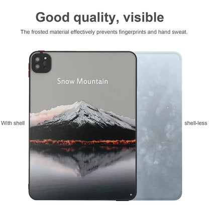 For iPad Pro 11 (2020) / (2021) / (2022) Tablet Case PC+TPU Pattern Slim Cover